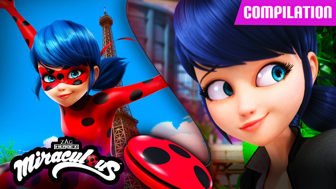 MIRACULOUS | 🐞 Compilation 8 🐾 ÉPISODES ENTIERS ▶️ [Animan - Le Chevalier Noir - Le Pharaon]