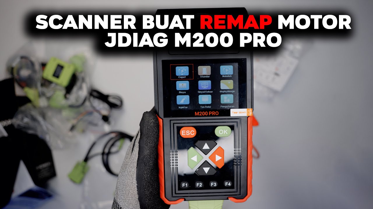 SCANNER JDIAG M200 PRO UNTUK REMAP SEMUA MOTOR #vario #remappingecu #remapping