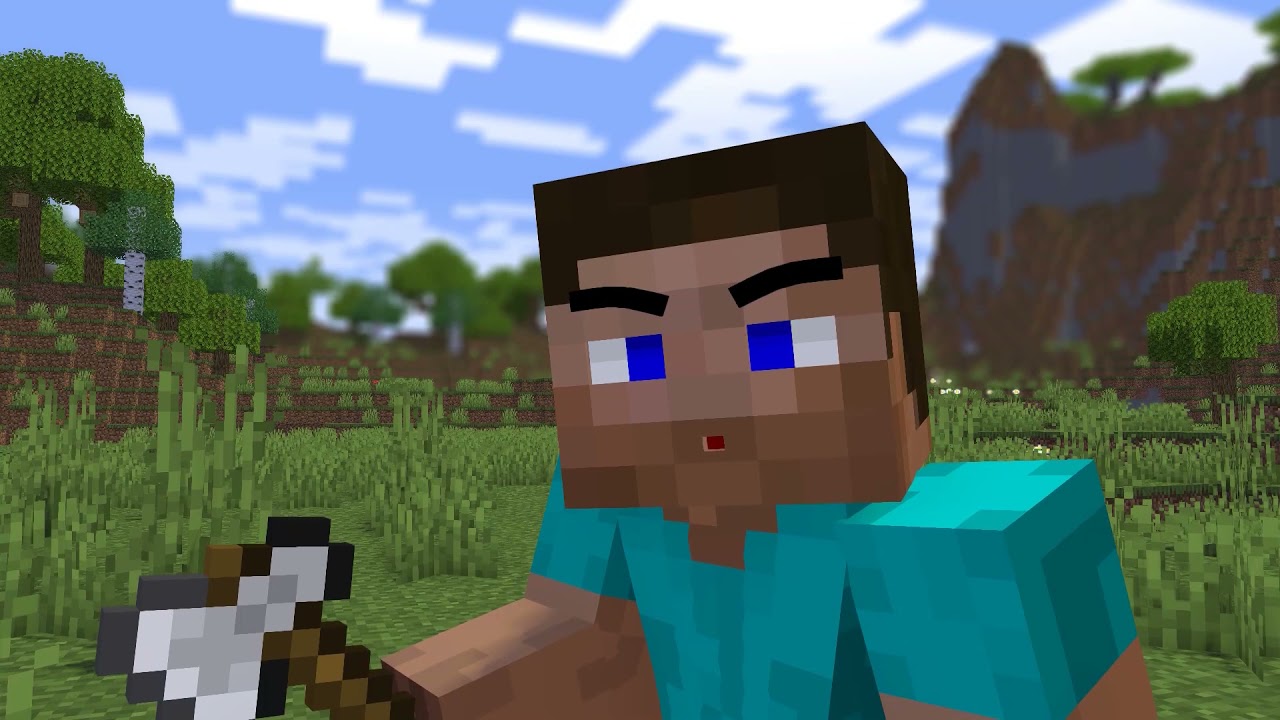 Astronaut in the ocean Minecraft Parody