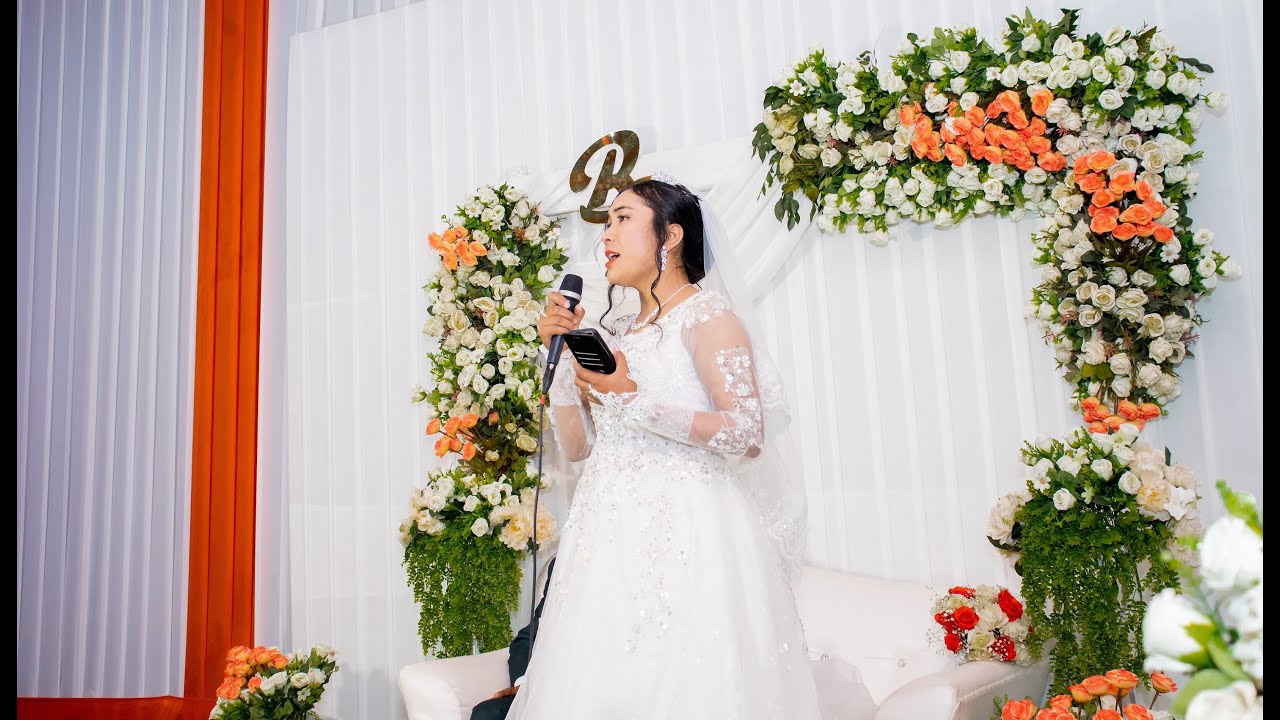 Bride sings to her husband | 'Ban jngai na phi - Desmond Sun' | Wedding |