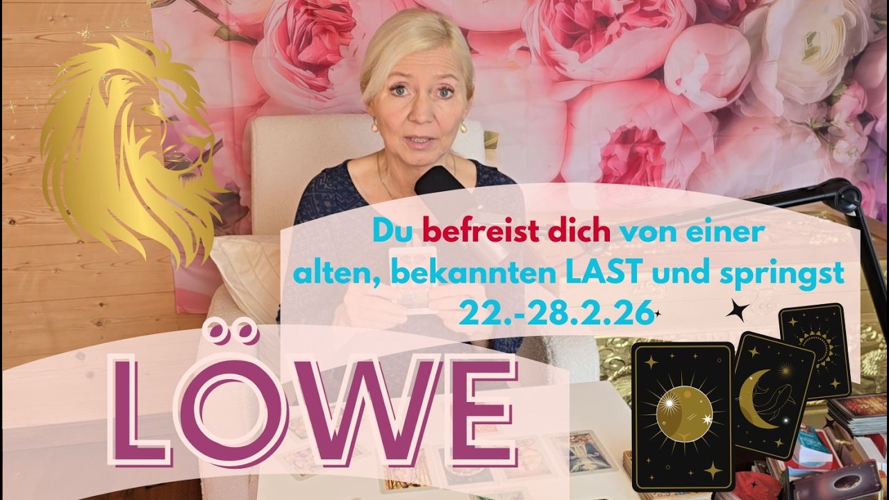 LÖWE - Die Befreiung von ALTEM und dein Sprung🦁💫🌈❤️‍🔥22.-28.2.26