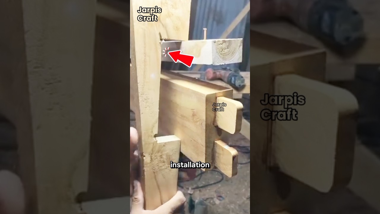 Простой столярный трюк для идеально ровной укладки древесины #советыитрюки #лайфхаки