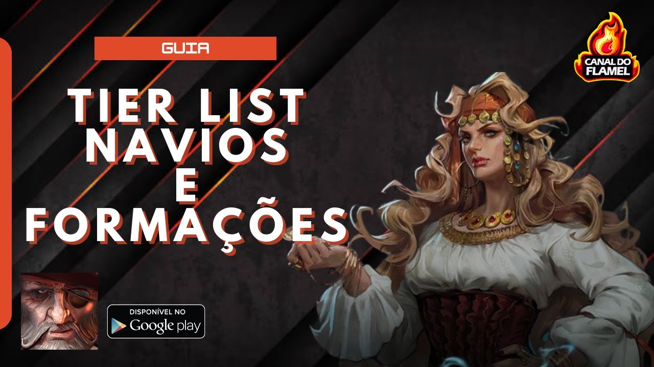 SEA OF CONQUEST 🏴‍☠️| TIER LIST COMPLETA E FORMAÇÃO FREE TO PLAY