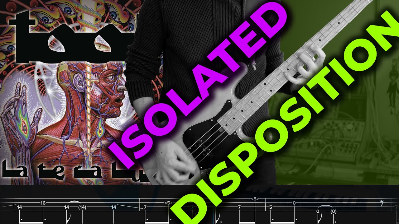 DISPOSITION 🌀 TOOL · ISOLATED Bass Cover & Tabs [Line 6 Helix presets]