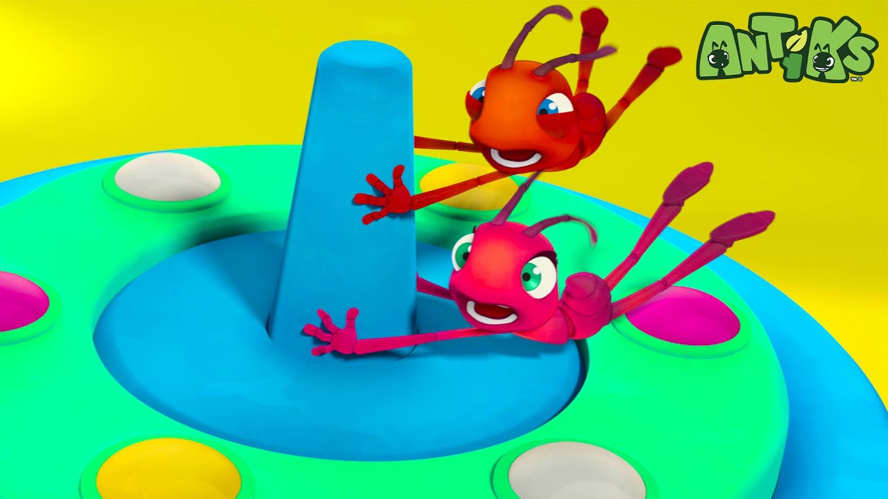 Survive The Spinner | Antiks 🐜 | Action Cartoons For Kids