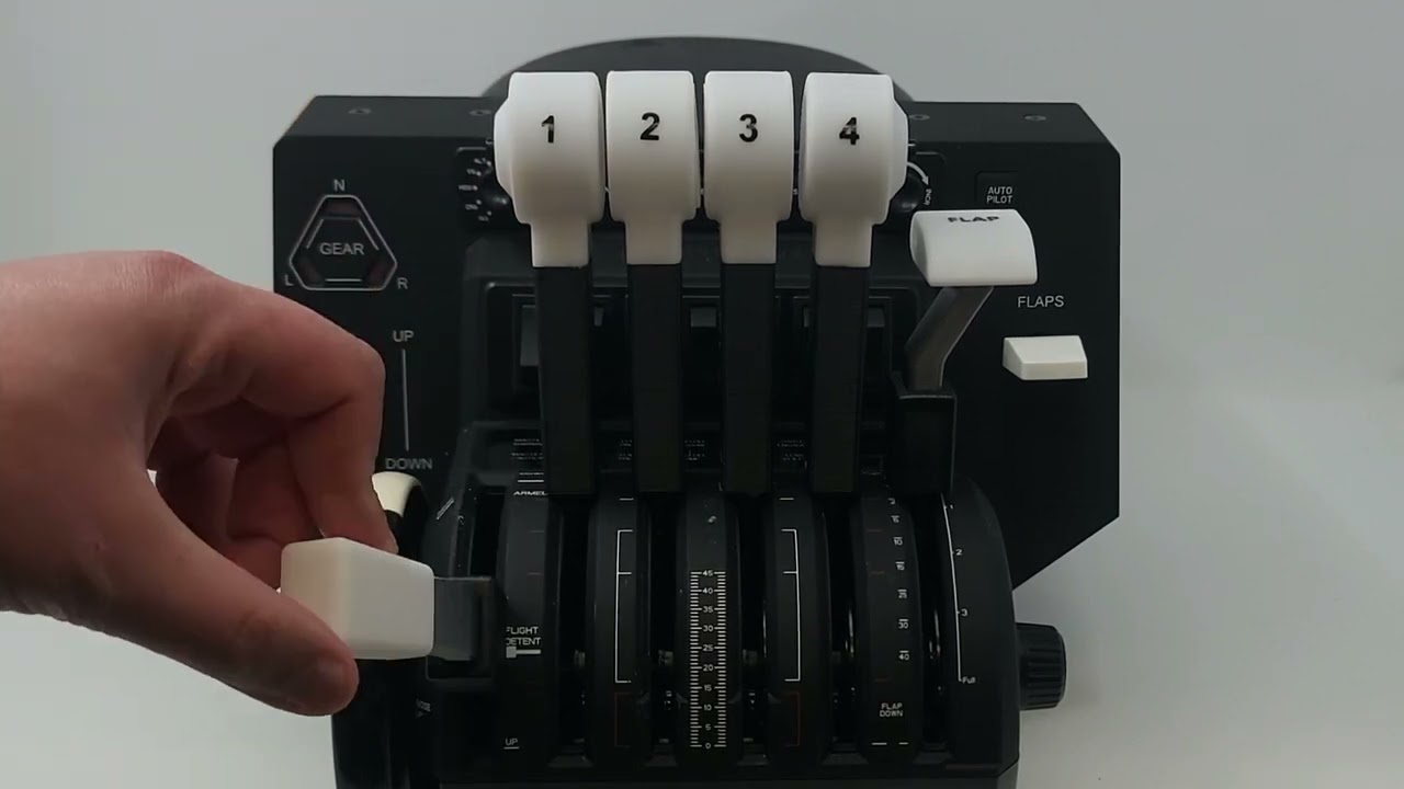 ProDeskSim BAE146 Throttle Quadrant Package for the HoneyComb Bravo