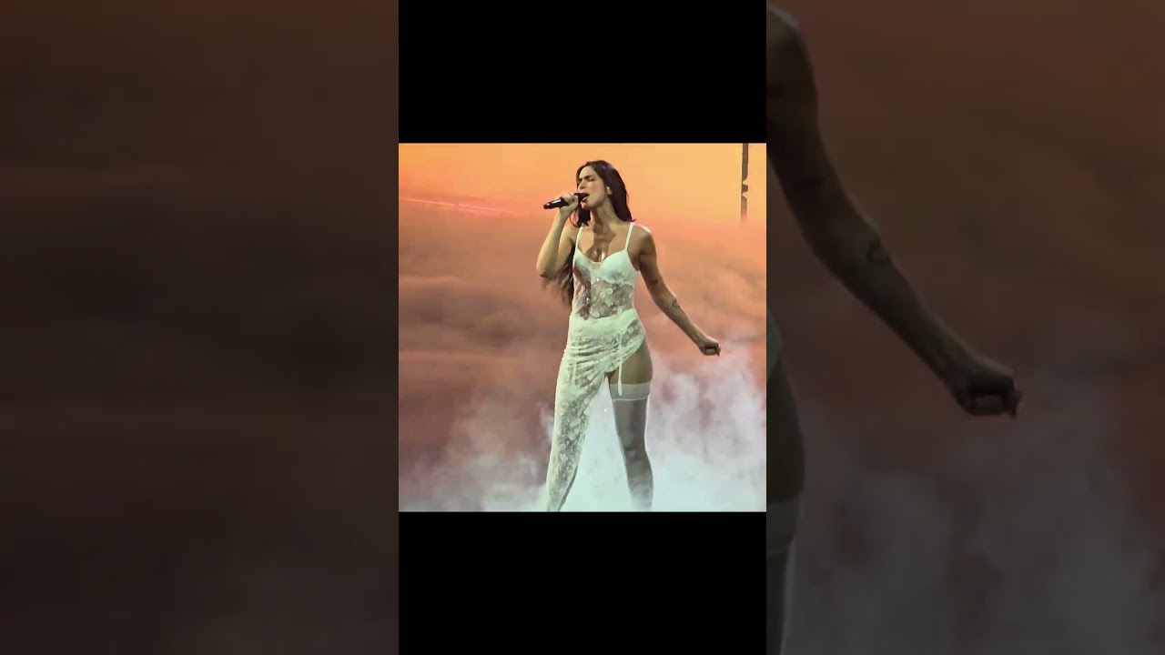 Energia taneczna Dua Lipy po prostu oszalała 💥🔥 #szorty #dualipa #na żywo