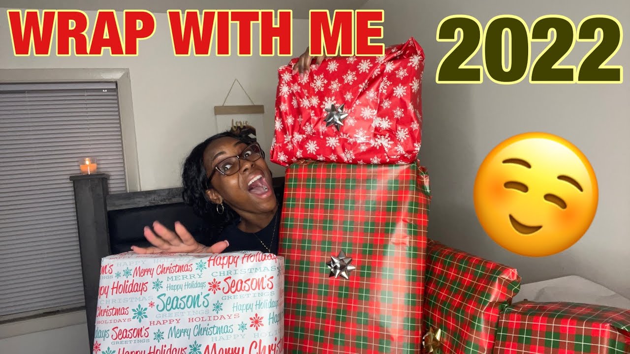 VLOGMAS: DAY 7 | WRAP CHRISTMAS PRESENTS WITH ME ME 2022