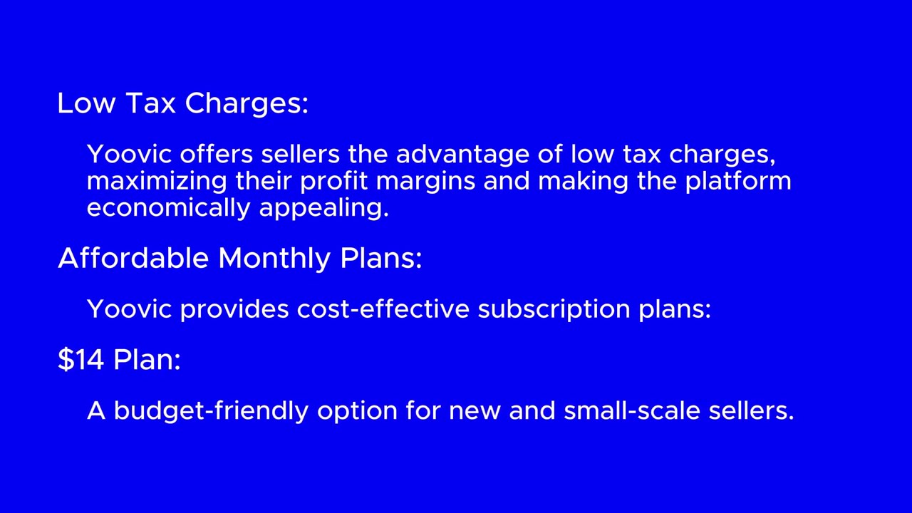 Benefits Of Selling Products on Yoovic Marketplace.
