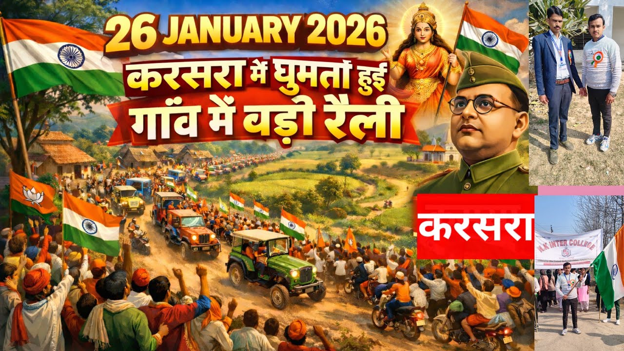 26 January 2026 main banaya Gaya ganatantra Divas