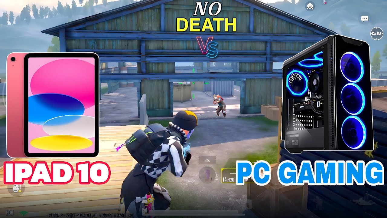 TEST IPAD 10th GEN HDR EXTREME VS PC GAMING 🔥 PUBG MOBILE