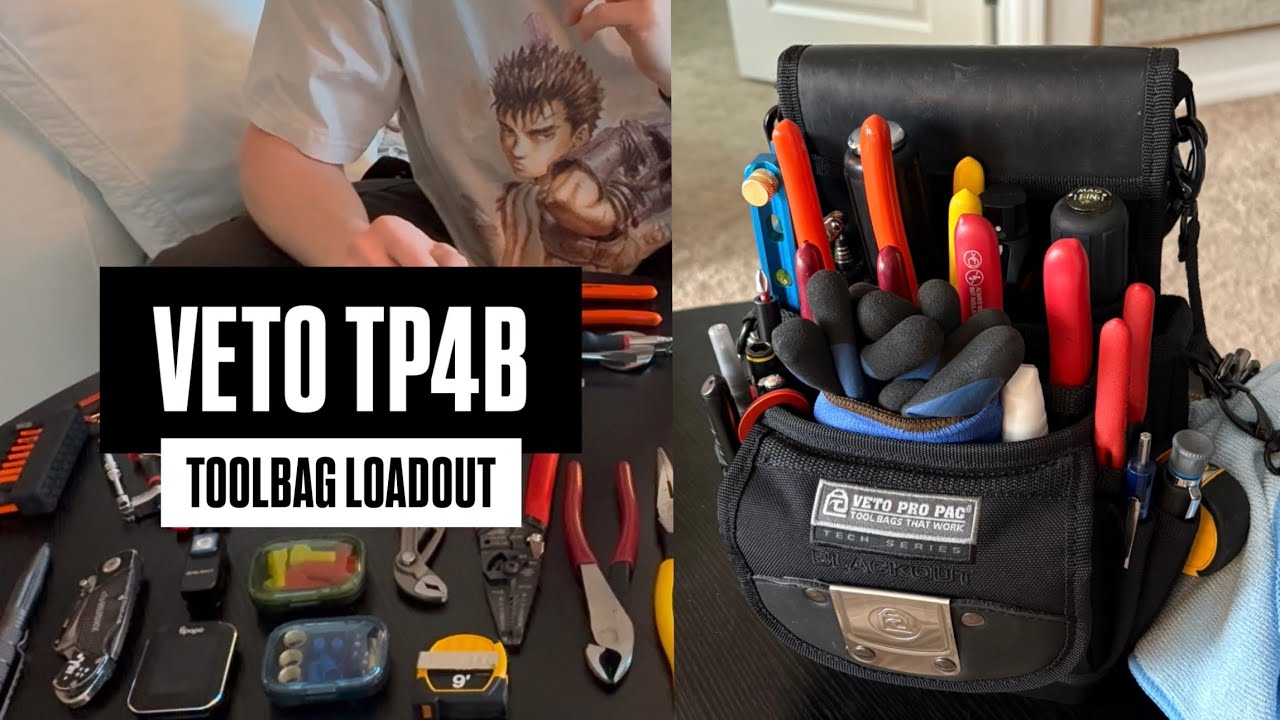 Veto Pro Pack TP4B Toolbag Loadout - Apartment Maintenance