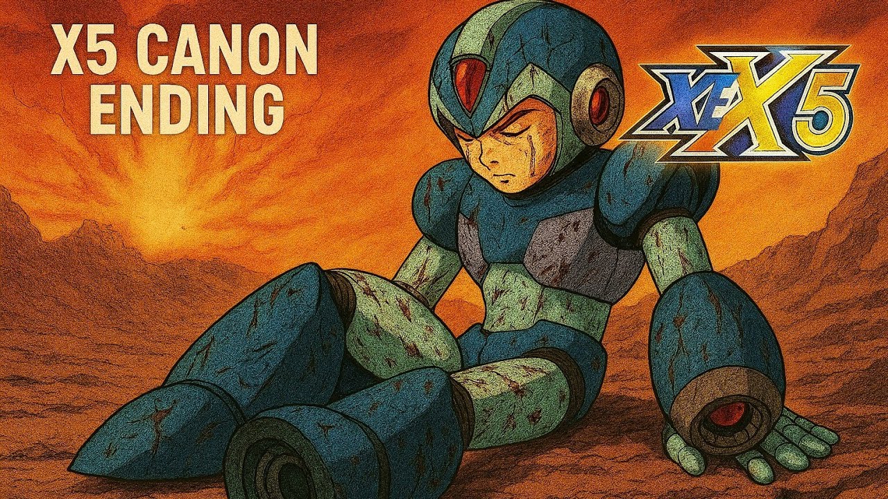 Megaman X5 Part 2 Canon Ending #MegamanX #Playstation #gaming
