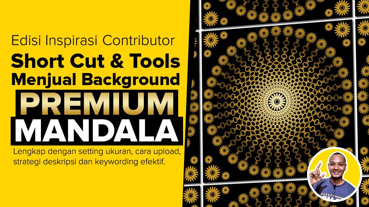 Edisi Inspirasi Contributor: Shortcut dan Tools untuk Menjual Premium Mandala di Shutterstock