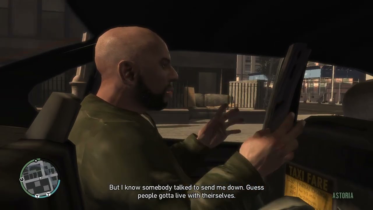 GTA 4 - Dwayne Hangout 8 & Drunk Dialogue 4
