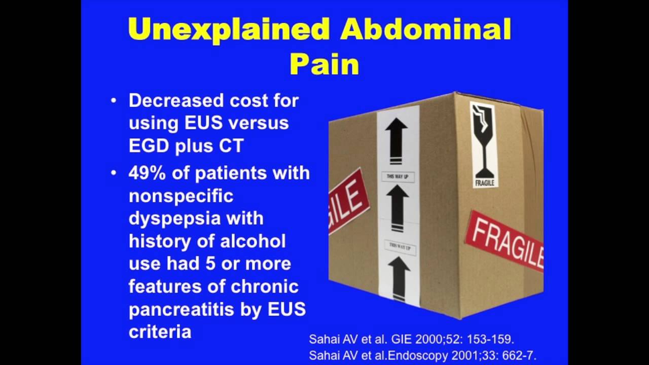 EUS in the diagnosis of chronic pancreatitis