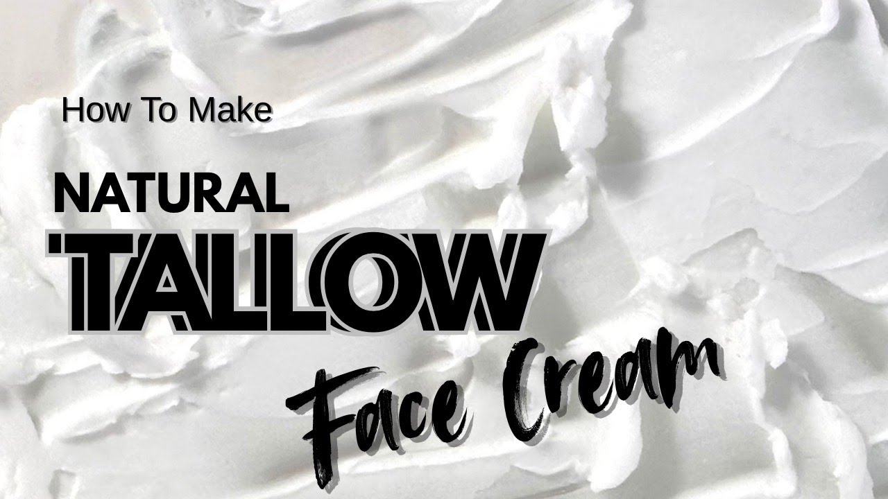 Make Your Own Tallow Face Cream at Home | Non-Toxic Skincare