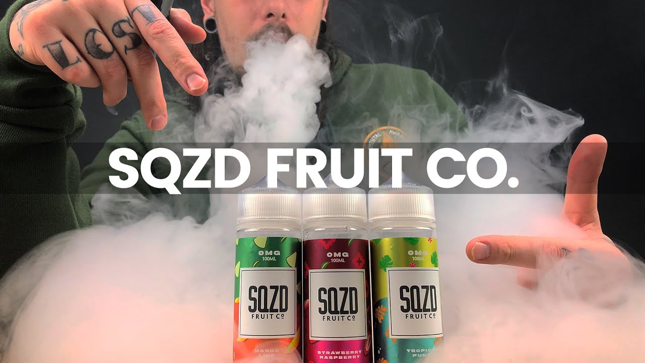 The Best Fruit Vape of 2019? | SQZD E Liquid Review
