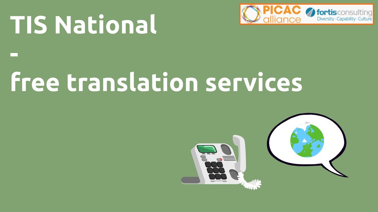 TIS National - free translation services