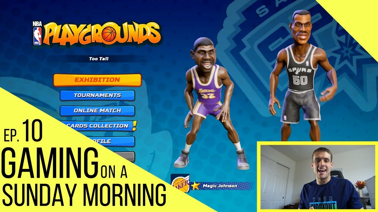 NBA Playgrounds Review! -- Gaming On A Sunday Morning #10