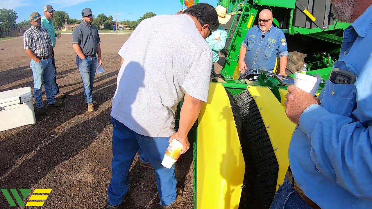 John Deere CS690 Cotton Clinic | How to Clean, Load Wrap,  Service, Tons of Tips & Tricks