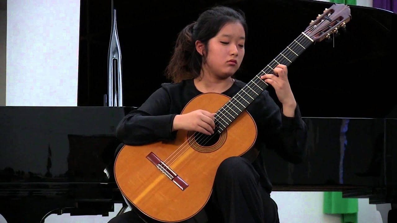 Jennifer Kim, guitar – Un Sueno en La Floresta by Mangore
