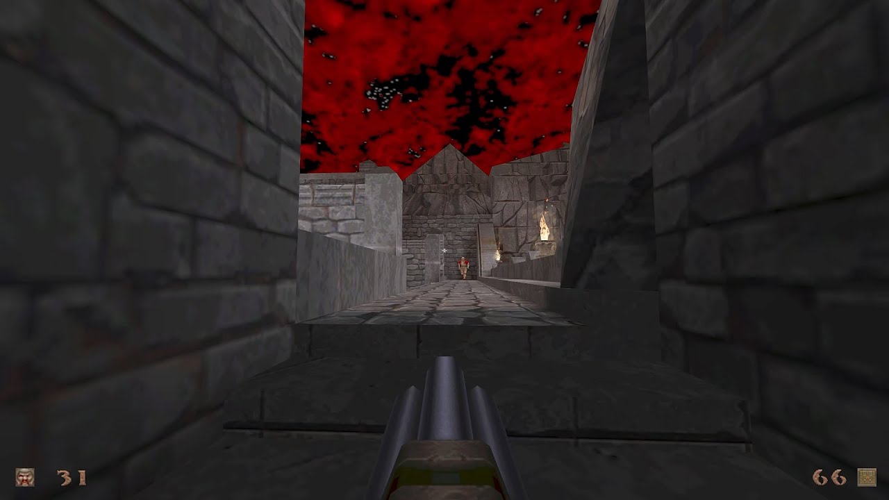 Quake - Arcane Dimensions 1.81 - Evil Wizard - Nightmare 100% 