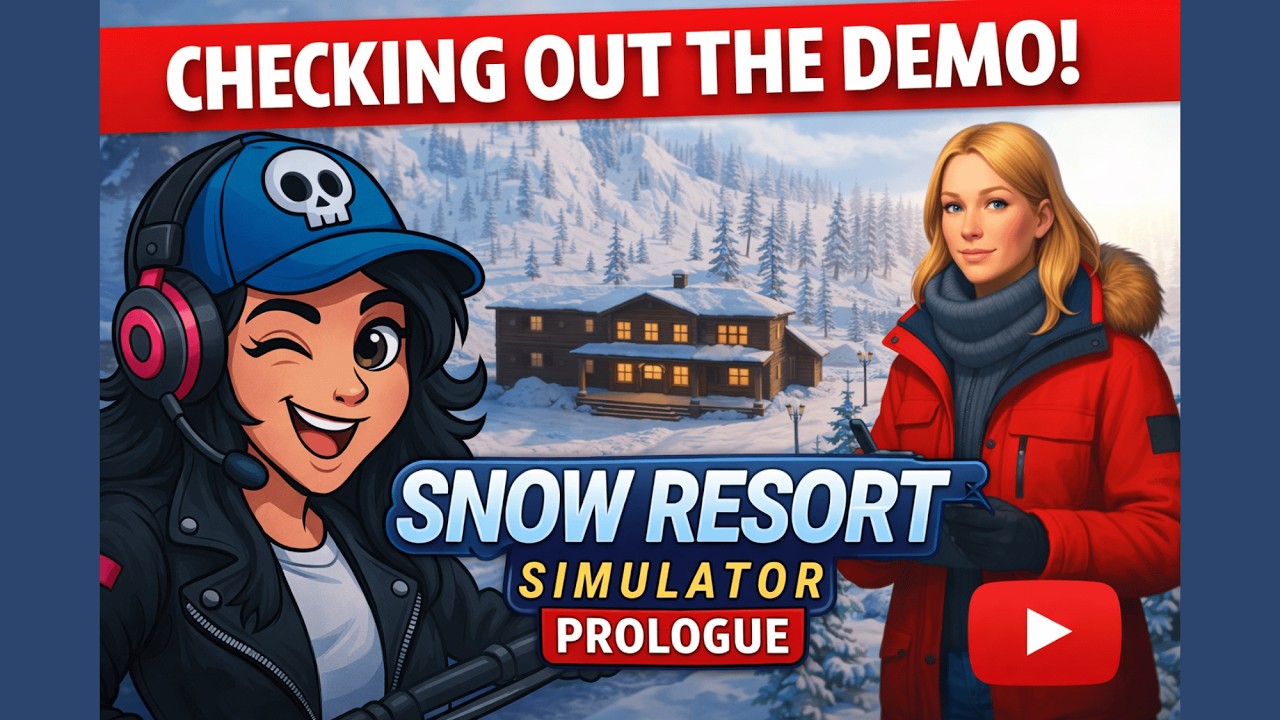 DEMO GAMEPLAY: SNOW RESORT SIMULATOR PROLOGUE