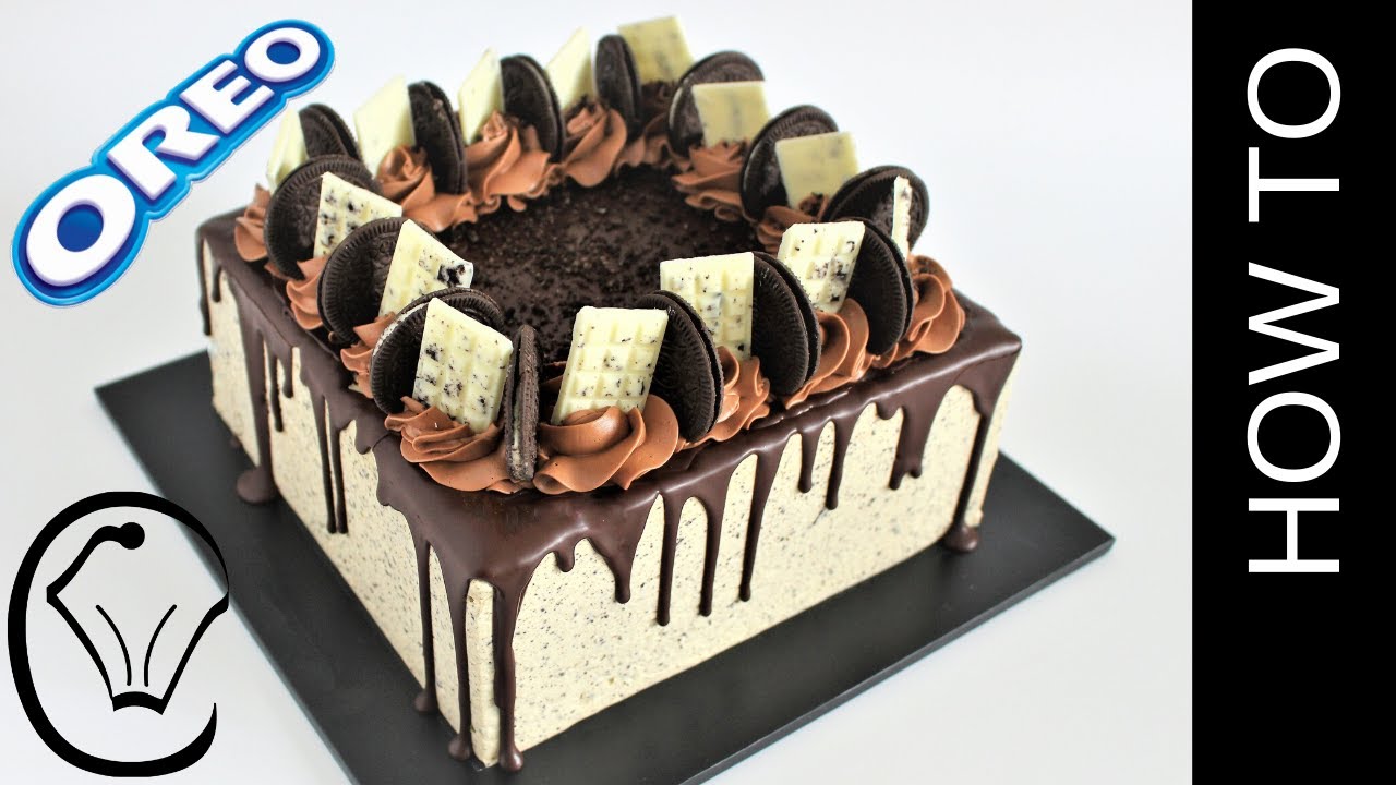 Cookies and Cream Cheesecake Layered Chocolate Mud Cake Birthday Cake Condensed Milk Buttercream