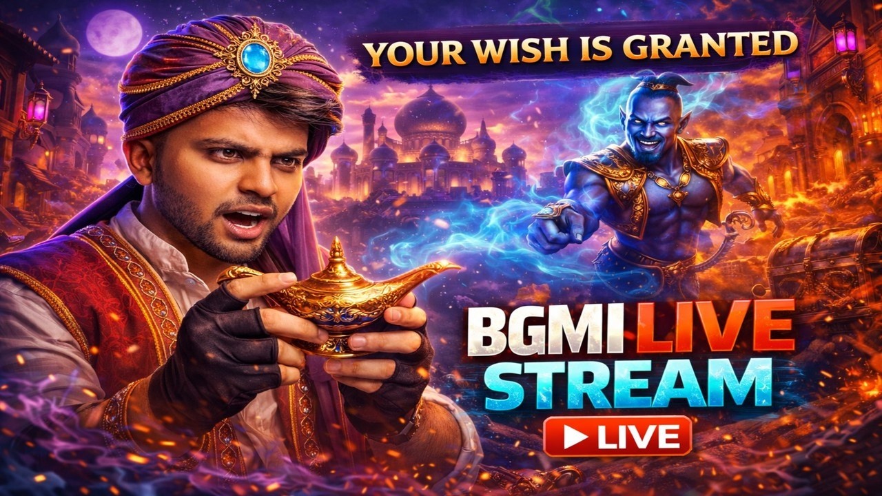 🔴 BGMI LIVE STREAM – Aladin Gameplay 🔥