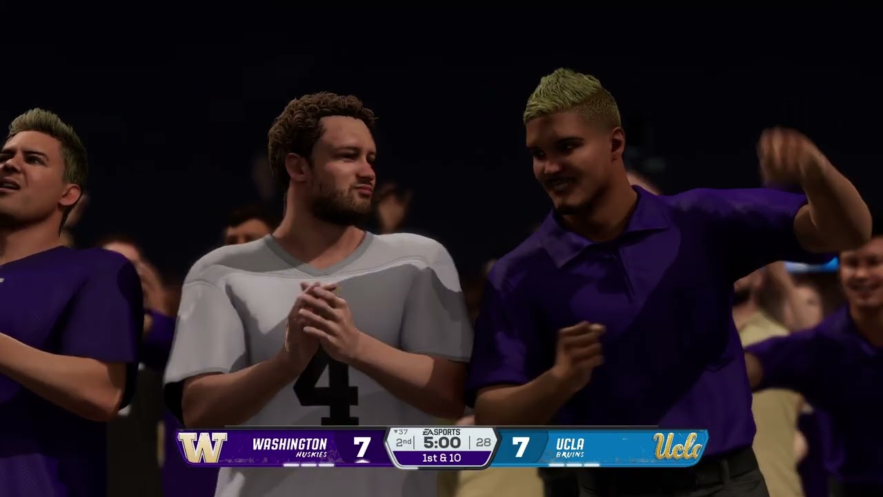 EA Sports College Football 26 Week 13 Washington Huskies Vs UCLA Bruins 