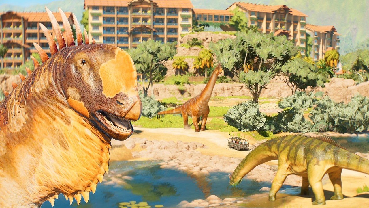 DINO SAFARI in Jurassic World Evolution 3! I I Project Park Ep28