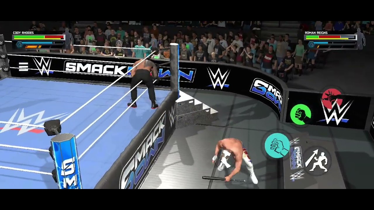 Cody Rhodes vs Roman Reigns - WWE 2K25 Netflix Edition Gameplay