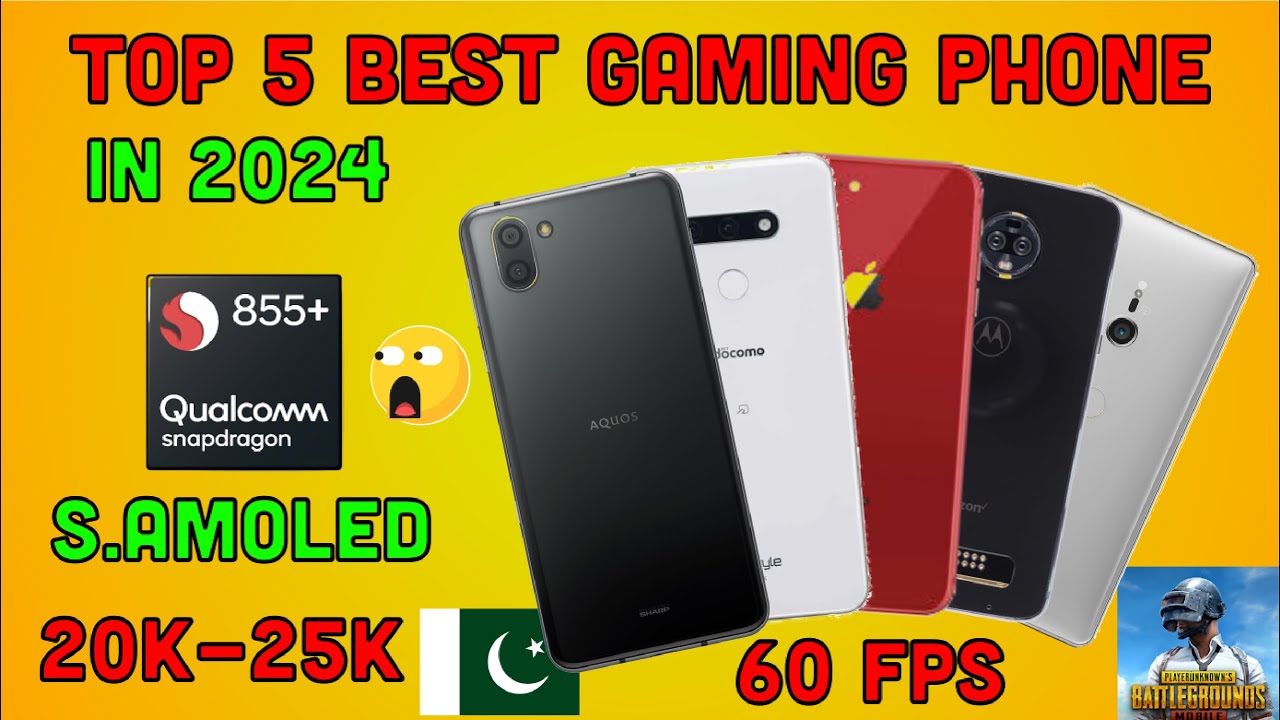 TOP 5 Gaming Phones Under 20k to 25k gaming phones 2024 Mid Range 60FPS PUBG Phones in Pakistan