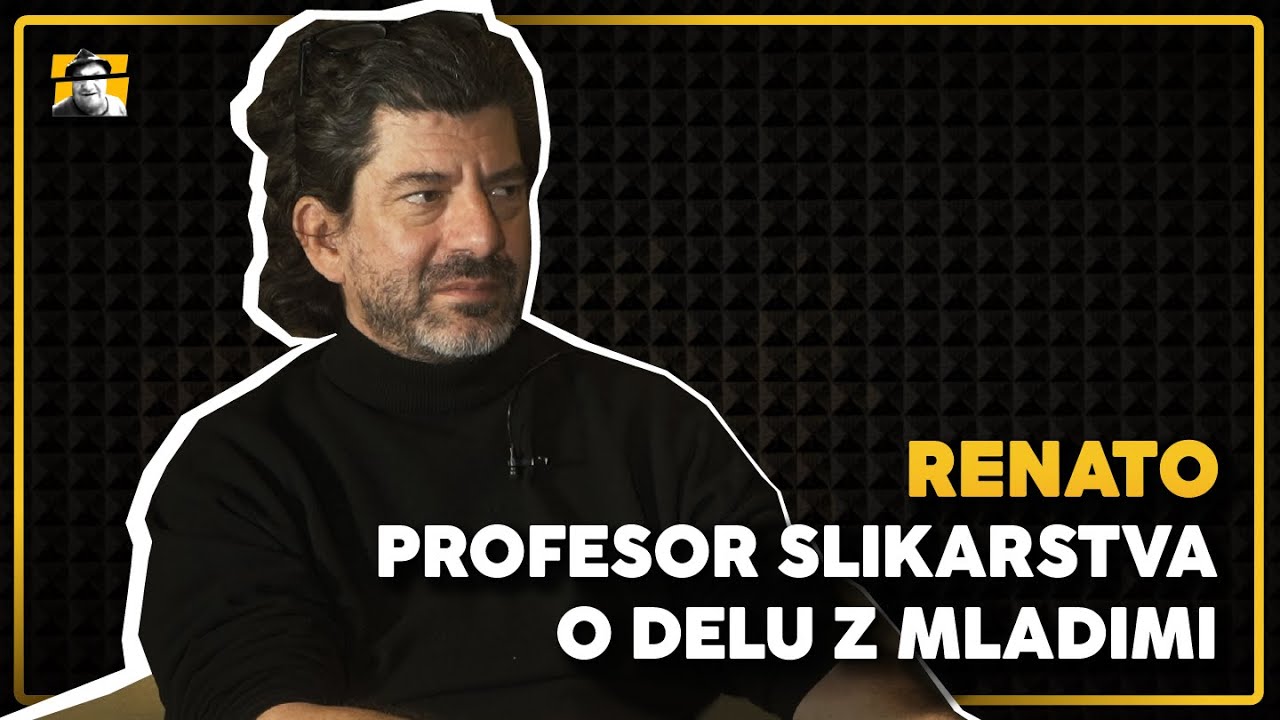 Profesor slikarstva o delu z mladimi [Renato intervju]