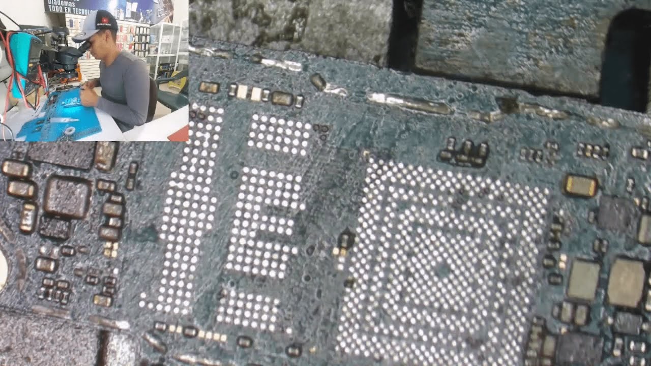 BOOMCPU reballing procesador y memoria Samsung a12