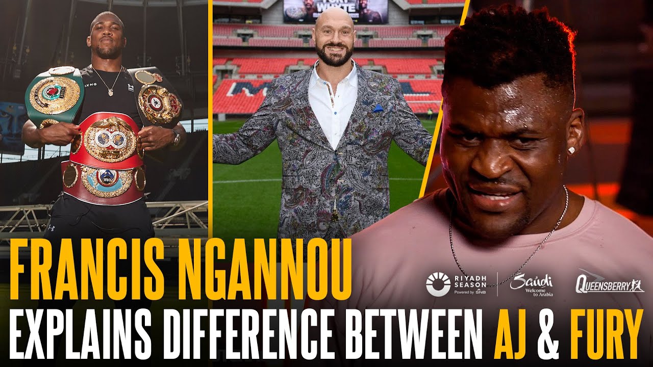 Francis Ngannou REVEALS sparring partners for Anthony Joshua & how AJ's different from 