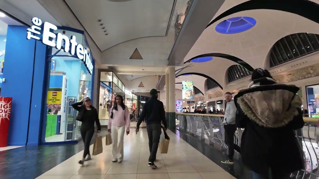 4K Walking Tour - Bluewater Shopping Centre, Dartford, UK