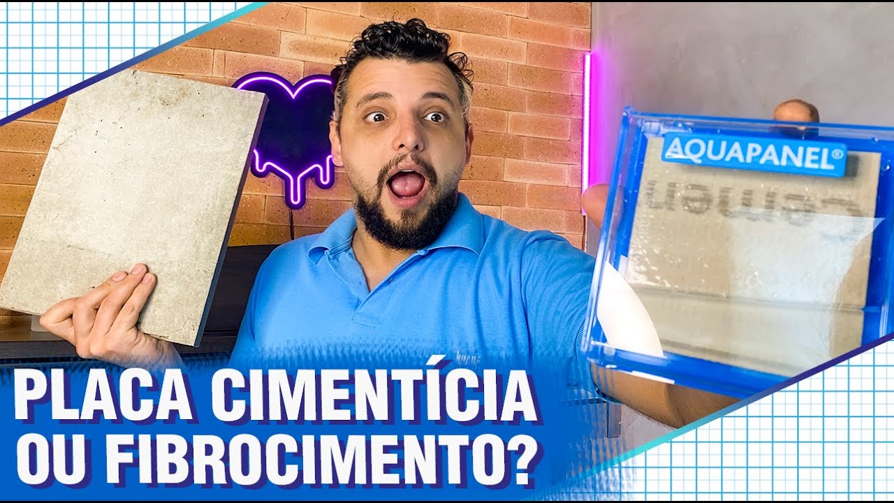 Placa CIMENT&Iacute;CIA ou placa de FIBROCIMENTO? - Tudo o que voc&ecirc; precisa saber sobre AQUAPANEL KNAUF