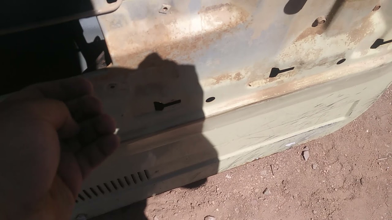 How to remove a 73-87 c10 interior door handle.