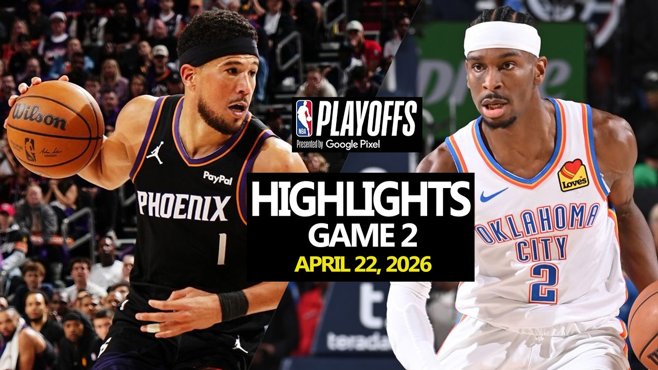 Oklahoma City Thunder vs Phoenix Suns NBA HIGHLIGHTS  |APRIL 22, 2026 | NBA PLAYOFFS