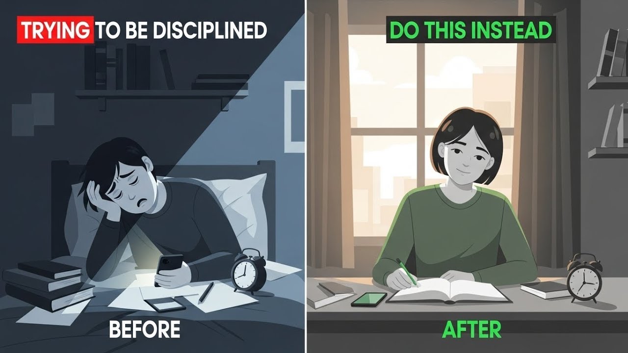 Stop Trying to Be Disciplined — Do This Instead It Changed Everything