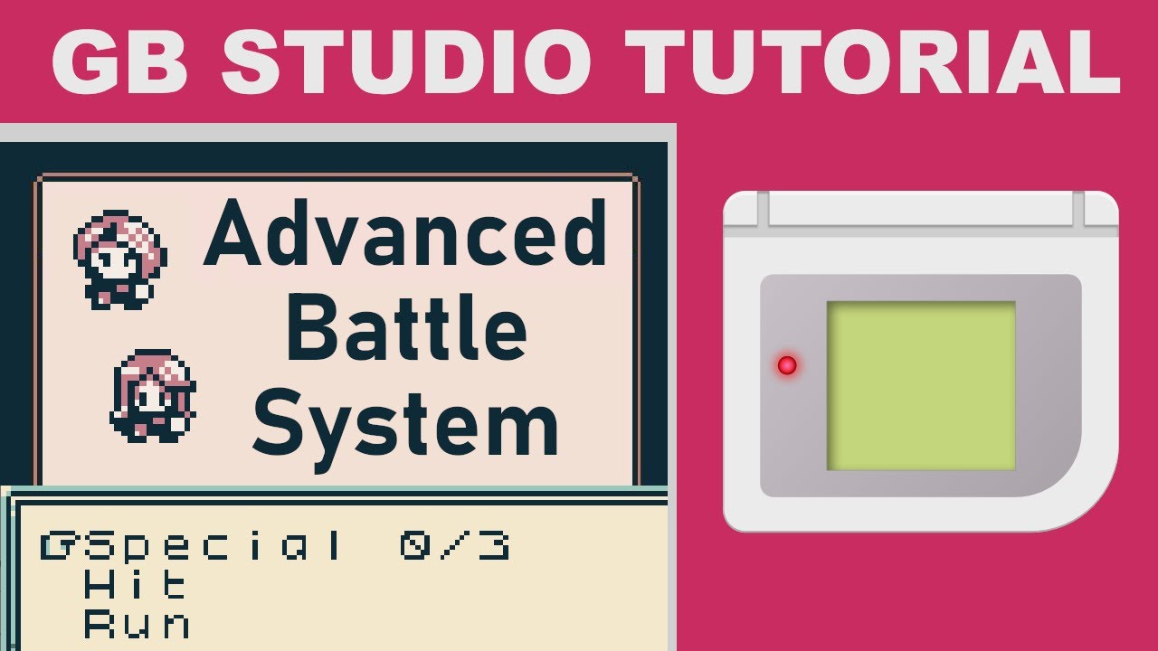 GB Studio - Turn Based Battle System Advanced