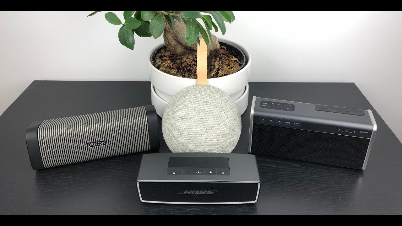 Bose Soundlink Mini 2 vs the world ;) (Denon Envaya DSB250, Vifa Reykjavik, iRoar Go)