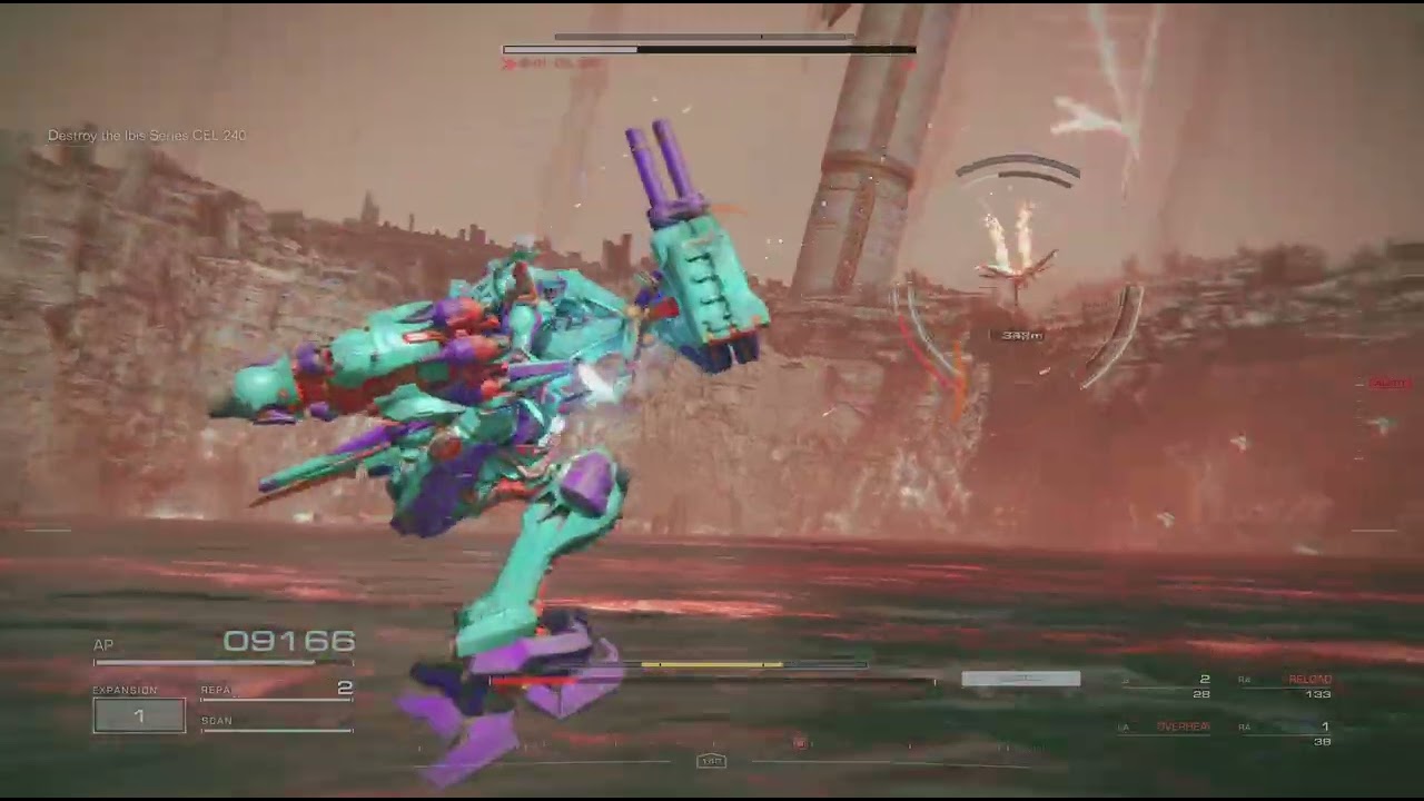 ARMORED CORE VI FIRES OF RUBICON Ibis Fight