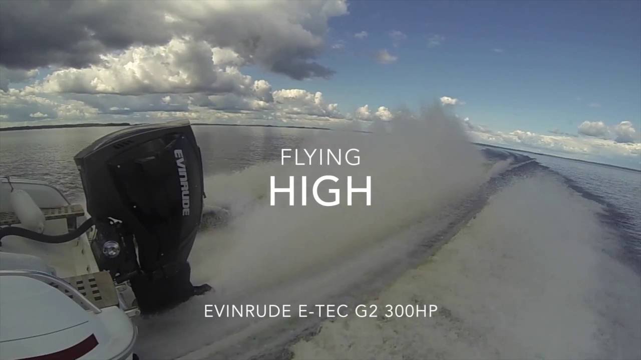 Evinrude e-tec G2 300hp 2015