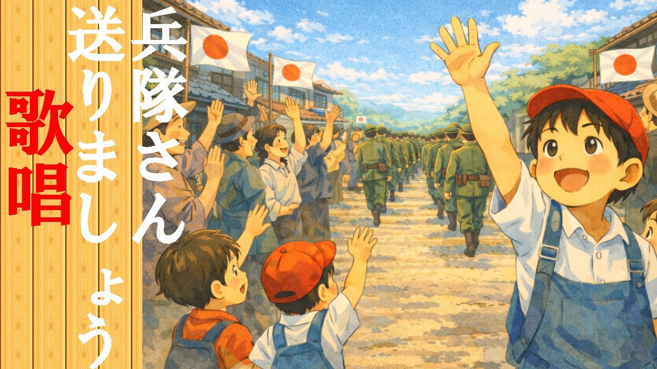 「送りましょうよ兵隊さん」歌唱