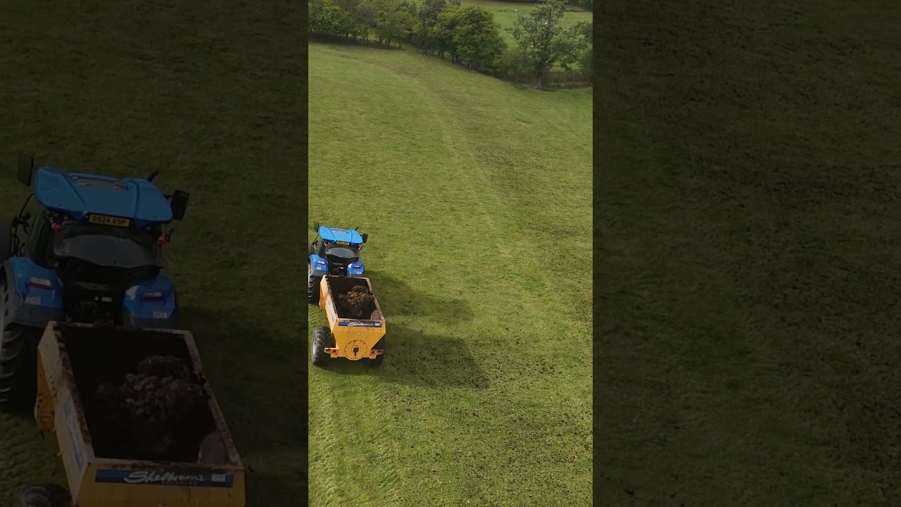Muck spreading.                                