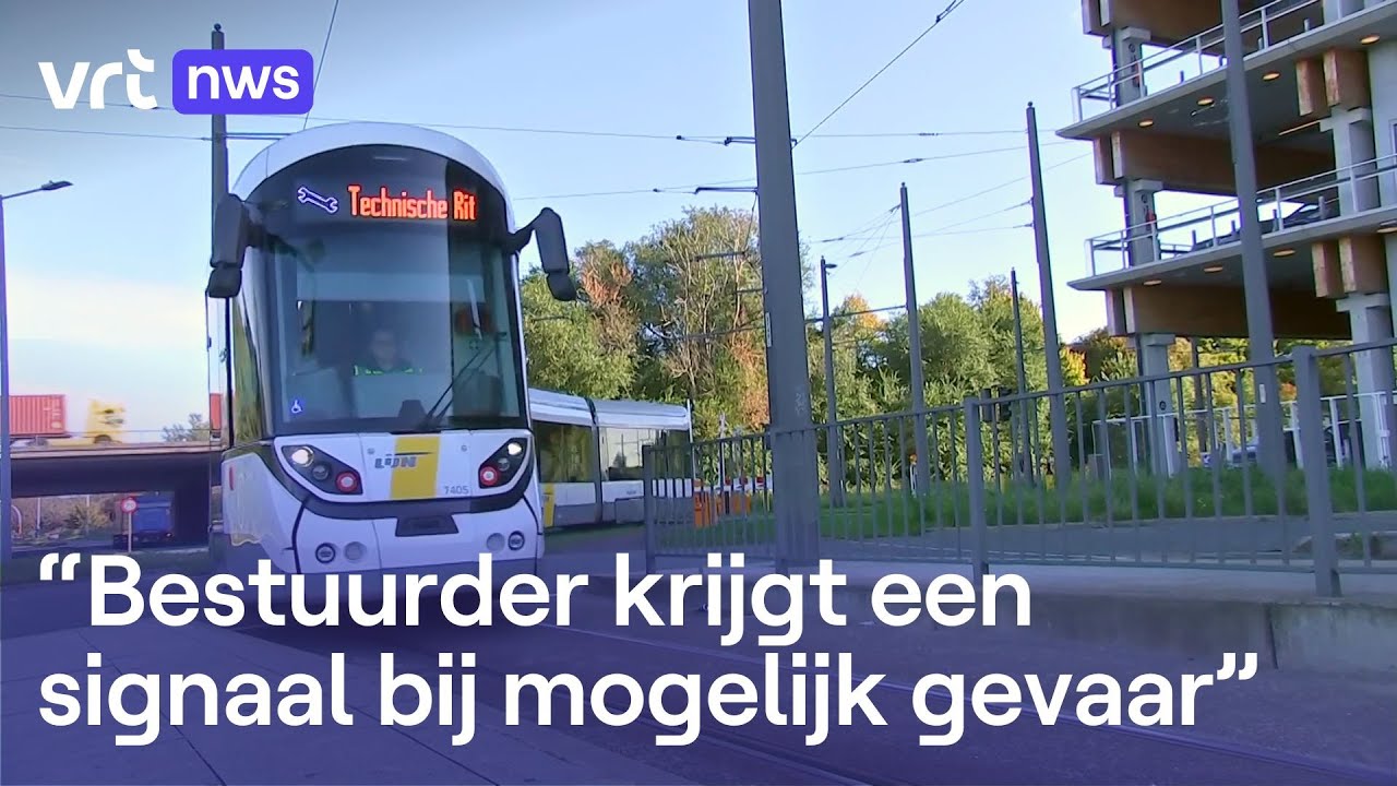 Proefproject De Lijn toont hoe AI gevaar kan traceren tijdens tramrit