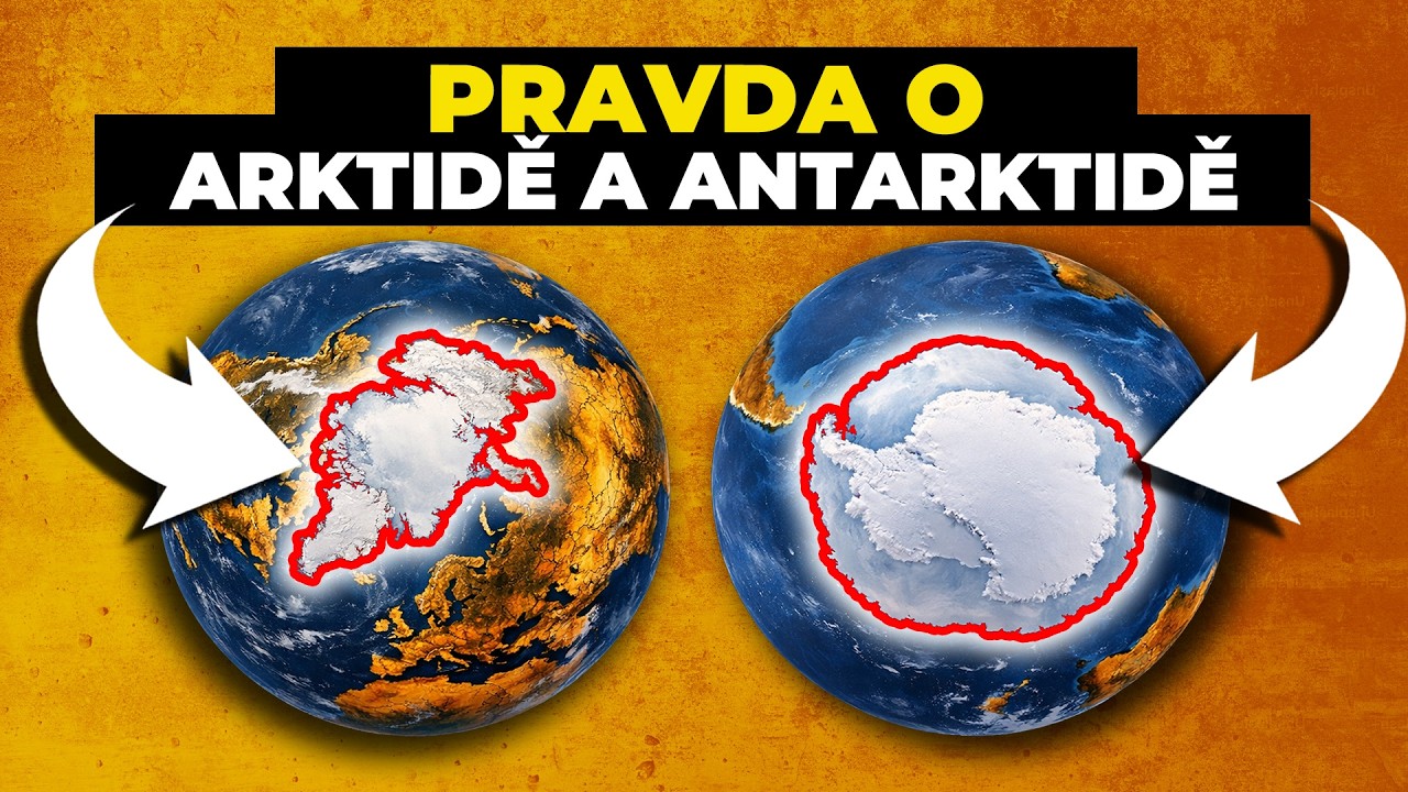 Arktida vs Antarktida: 35 šokujících geografických faktů, které vám vyrazí dech